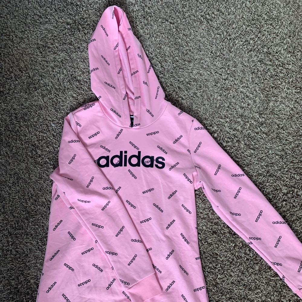 Pink Adidas sweater💗